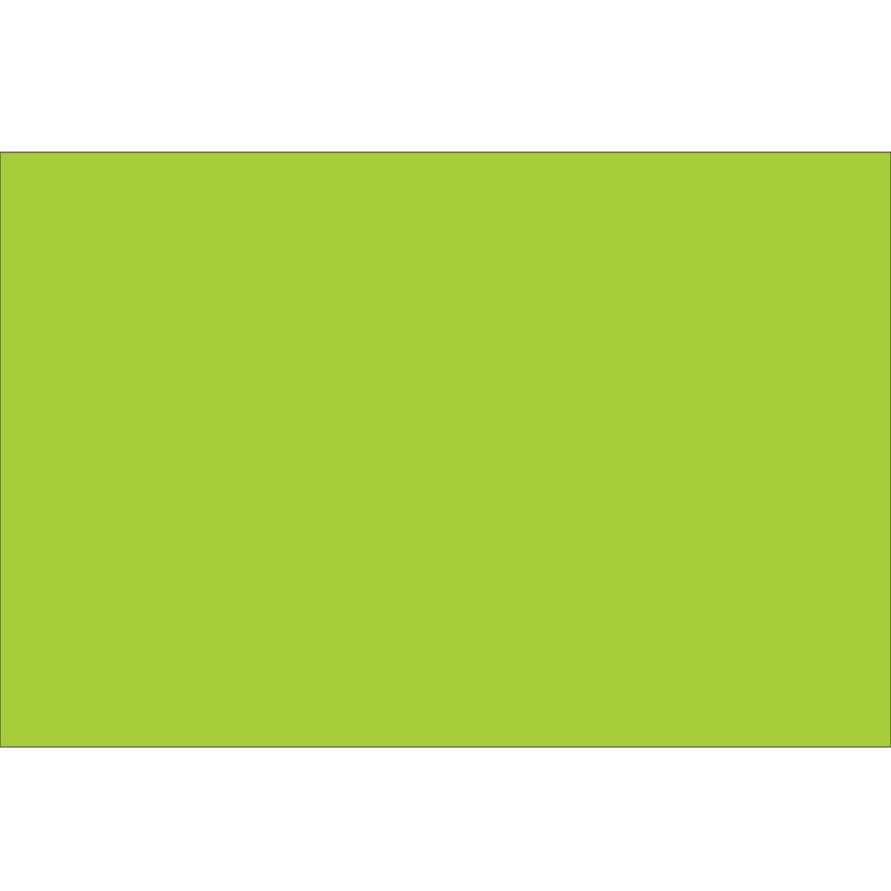 Tape Logic WriteOn Inventory Labels, DL635J, Rectangle, 6in x 4in, Fluorescent Green, Roll Of 500 MPN:DL635J