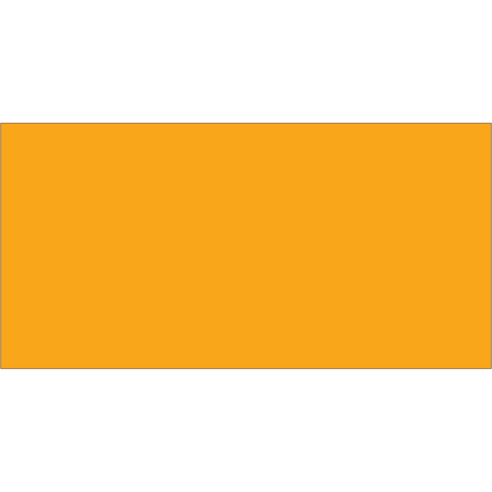 Tape Logic WriteOn Inventory Labels, DL636H, Rectangle, 2in x 4in, Fluorescent Orange, Roll Of 500 MPN:DL636H