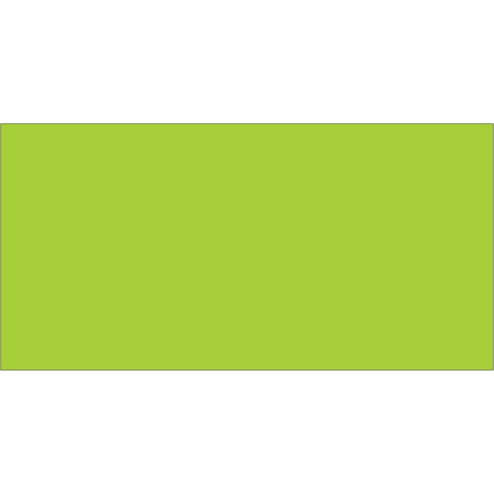 Tape Logic WriteOn Inventory Labels, DL636J, Rectangle, 2in x 4in, Fluorescent Green, Roll Of 500 MPN:DL636J