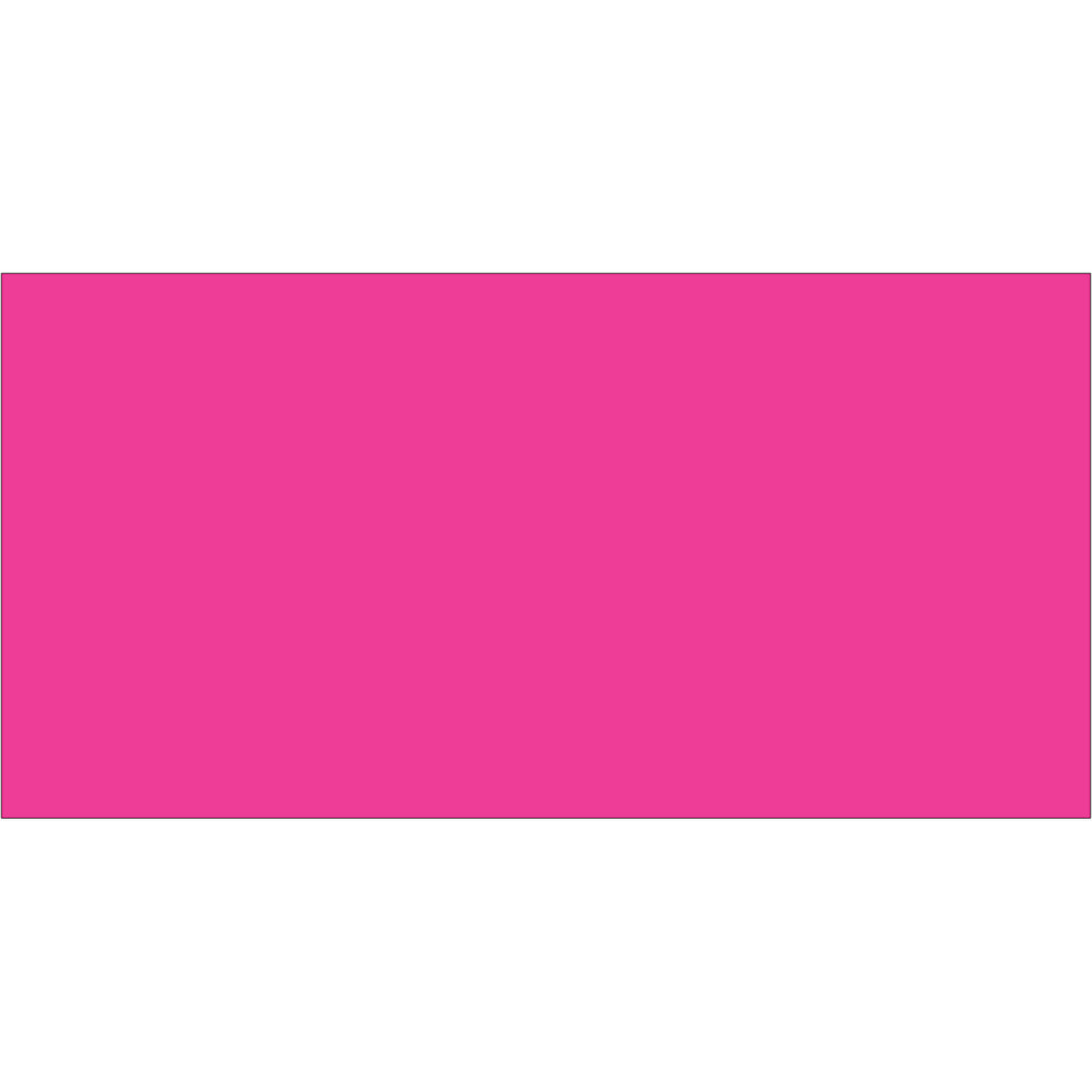 Tape Logic WriteOn Inventory Labels, DL636K, Rectangle, 2in x 4in, Fluorescent Pink, Roll Of 500 MPN:DL636K