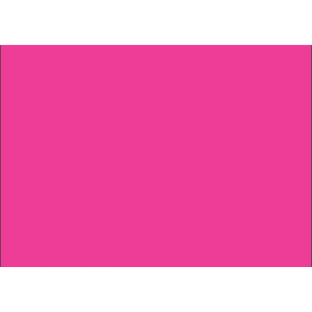 Tape Logic WriteOn Inventory Labels, DL639K, Rectangle, 5in x 7in, Fluorescent Pink, Roll Of 500 MPN:DL639K