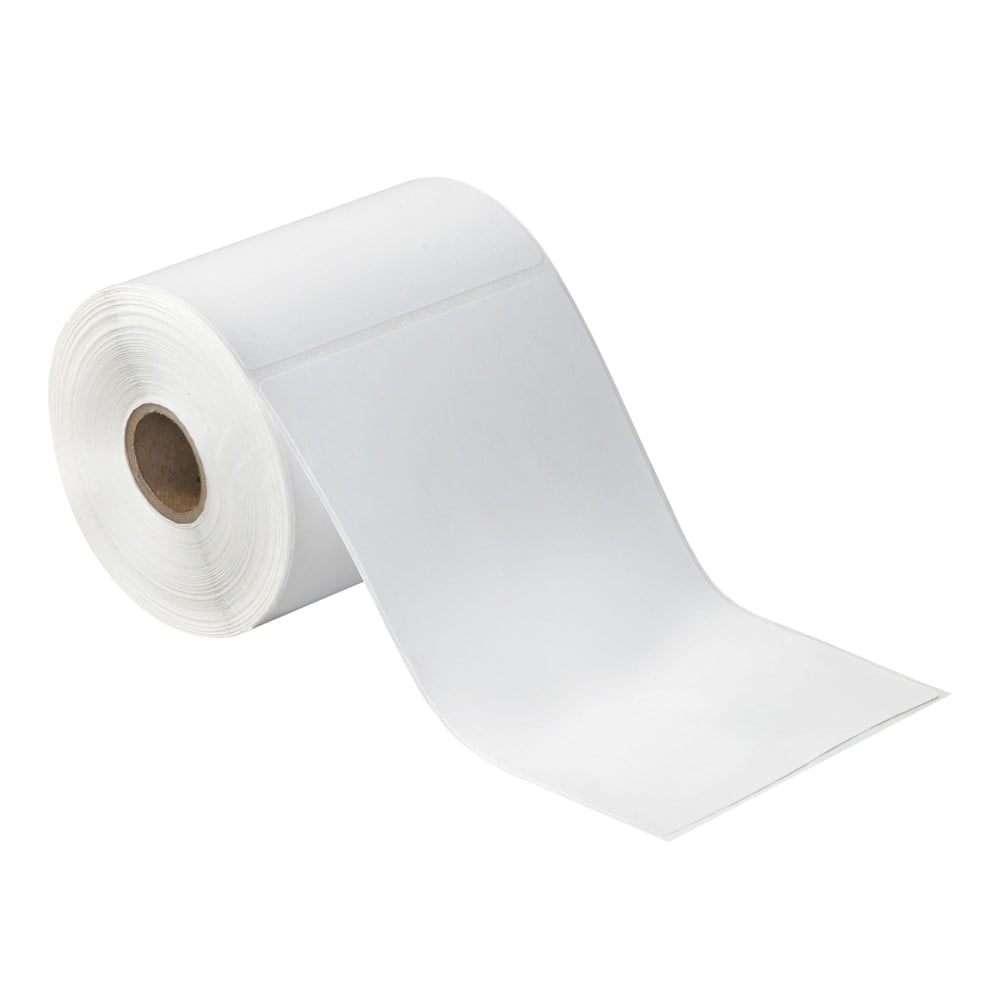 Partners Brand Desktop Direct Thermal Transfer Labels, THD115, Rectangle, 4in x 6-1/2in, White, Case Of 12 Rolls MPN:THD115