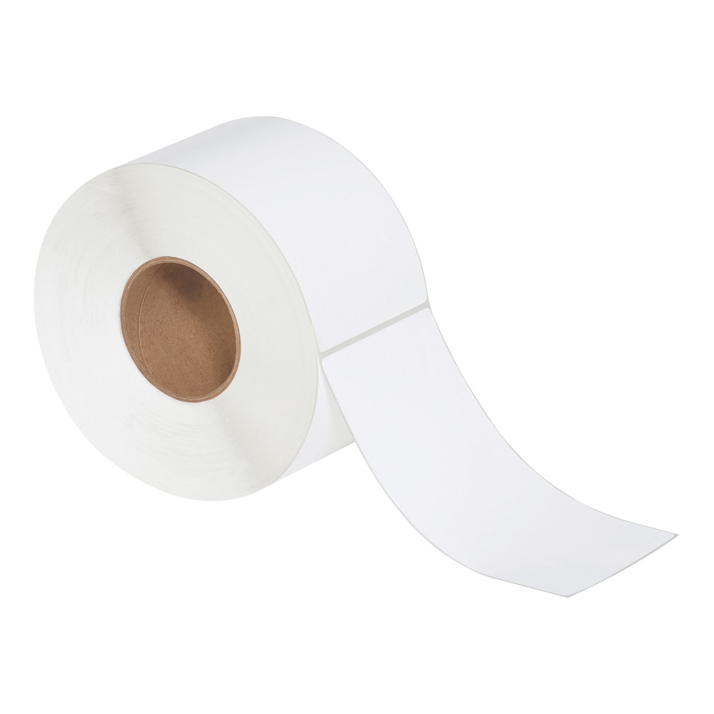 Partners Brand Thermal Transfer Labels, THL116, Rectangle, 4in x 8in, White, 800 Labels Per Roll, Case Of 4 Rolls MPN:THL116