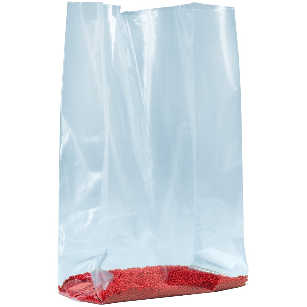 Partners Brand 1.5-Mil Gusseted Poly Bags, 6inH x 3inW x 15inD, Case Of 1, 000 MPN:PB1420