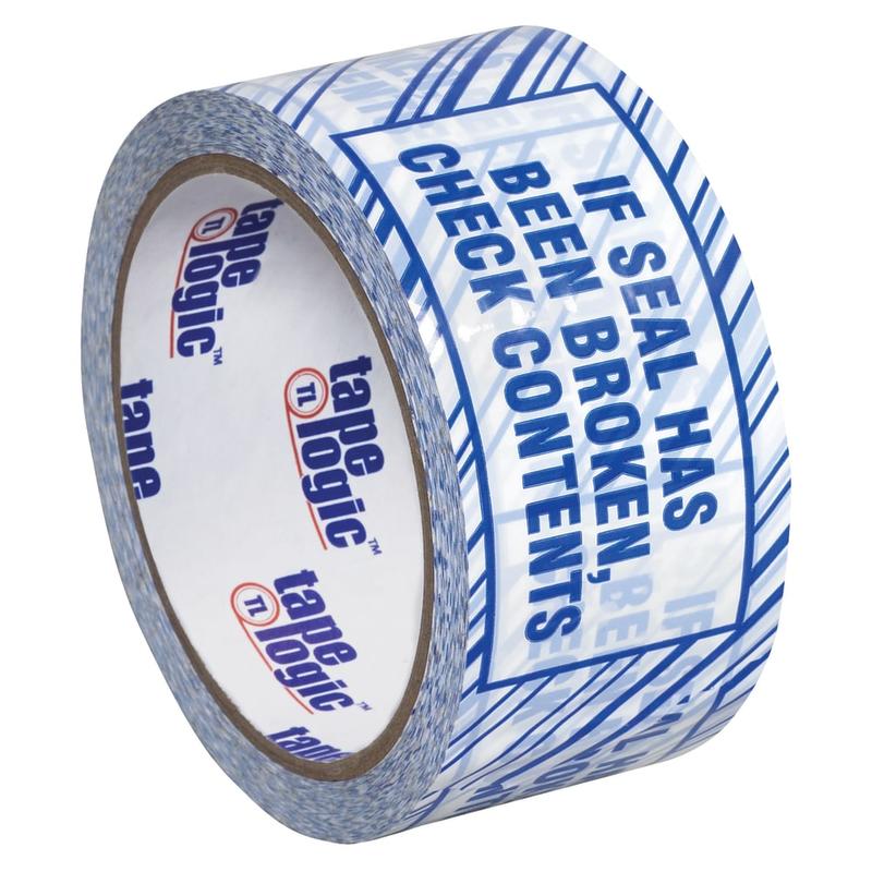 Tape Logic Security Tape, If Seal Has Been?, 2in x 110 Yd., Blue/White, Case Of 6 MPN:T902ST026PK