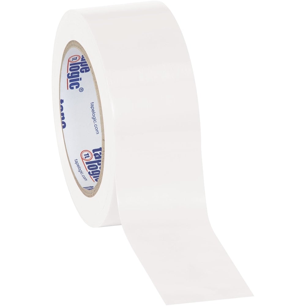 BOX Packaging Solid Vinyl Safety Tape, 3in Core, 2in x 36 Yd., White, Case Of 3 MPN:T92363PKW