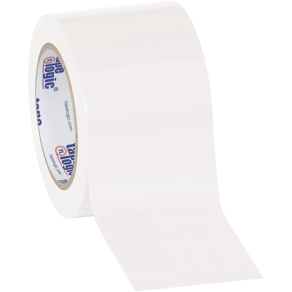 BOX Packaging Solid Vinyl Safety Tape, 3in Core, 3in x 36 Yd., White, Case Of 3 MPN:T93363PKW