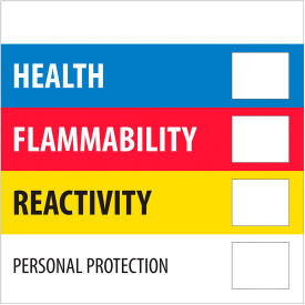 Tape Logic® Regulated Labels ''Health Flammability Reactivity'' 2