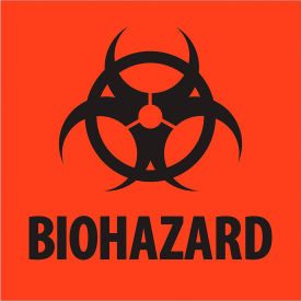 Tape Logic® Regulated Labels ''Biohazard''2