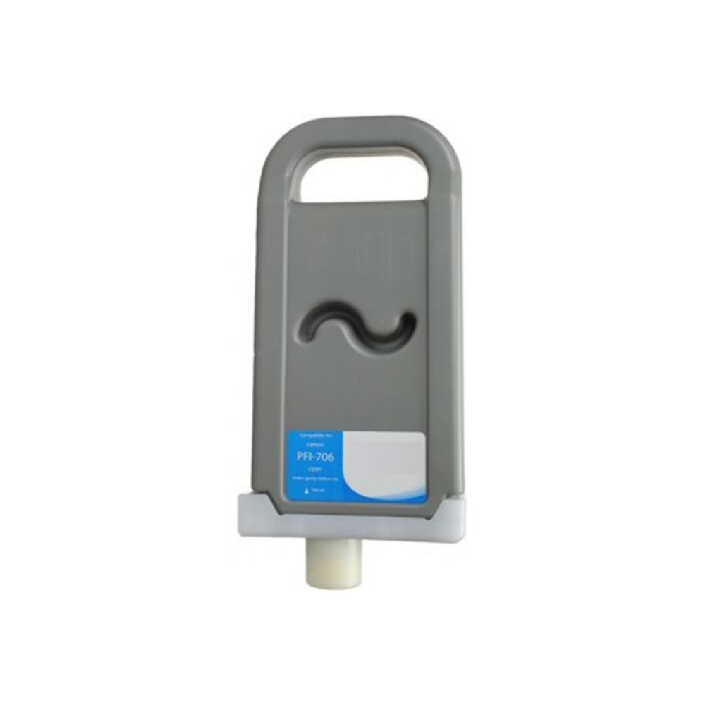 Clover Imaging Group Remanufactured Cyan Wide-Format Inkjet Ink Cartridge Replacement For Canon PFI-706, WCPFI706C MPN:WCPFI706C