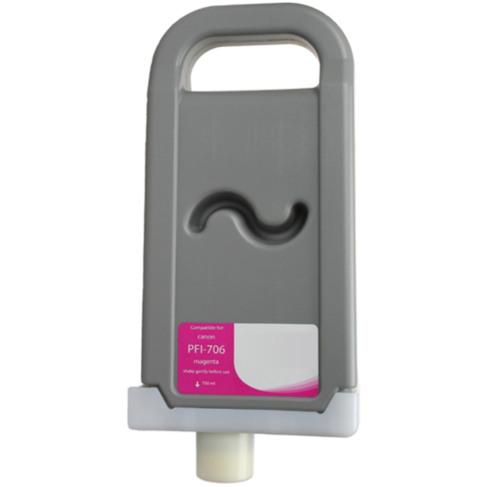 Clover Imaging Group Remanufactured Magenta Wide-Format Inkjet Ink Cartridge Replacement For Canon PFI-706, WCPFI706M MPN:WCPFI706M