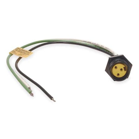 External Thread Receptacle, 3, Female, 13A MPN:1R3004A20A120