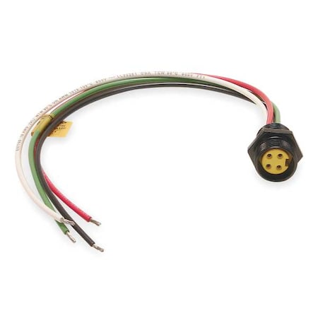 External Thread Receptacle, 4, Female, 10A MPN:1R4004A20A120