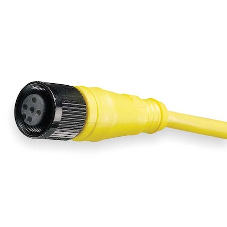 Cordset, 4 Pin, Receptacle, Female MPN:804000A09M020