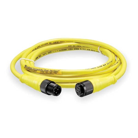 Cordset, 4 Pin, Receptacle, Female MPN:884030A09M010