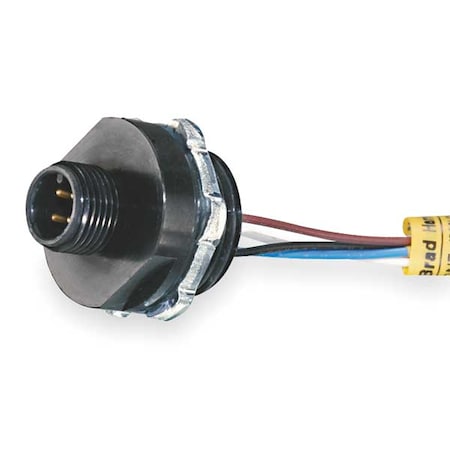 External Thread Receptacle, 4, Male, 22 AWG MPN:8R4006A18A120