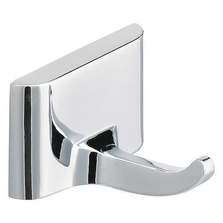 Bathroom Hook, 1 Hook, 2In D, Chrome Plated MPN:931-000000-GR