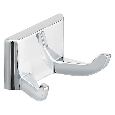 Bathroom Hook, Zinc, Polished, 2 1/8 in W MPN:932-000000-GR