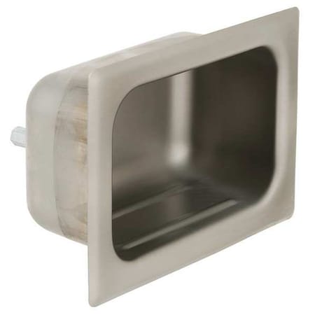 Soap Dish, Silver, 9 in W MPN:SA16-600000