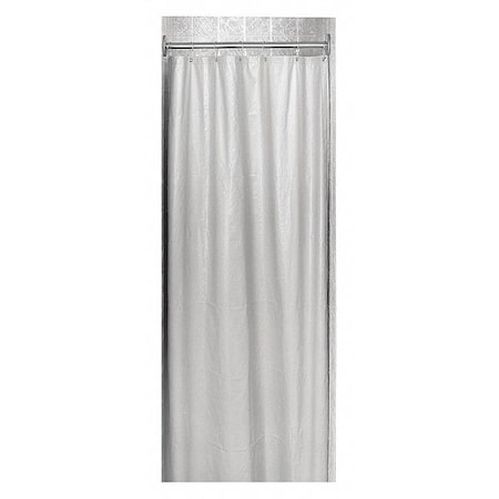 Shower Curtain, 72 X 78, Vinyl, White, 48