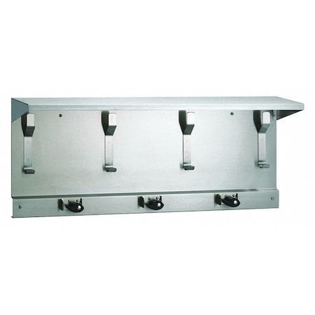 Utility Shelf w/Mop & Broom Holder MPN:9933-000000