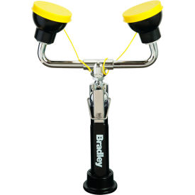 Bradley S19-460EFW Deck-Mounted Hand-Held Hose Spray with Dual Sprayheads S19-460EFW