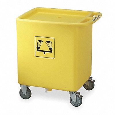 Eyewash Station Waste Container Yellow MPN:S19-399