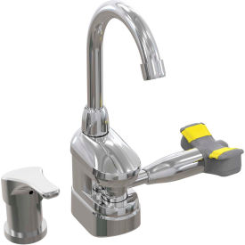 Bradley Deck-Mount Swing-Activated Faucet/Eyewash Unit Mixed Faucet Right Hand S19-500M