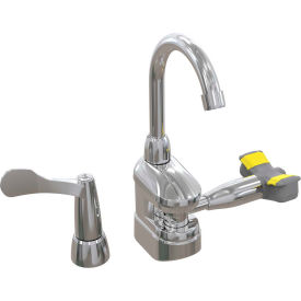 Bradley Deck-Mount Swing-Activated Faucet/Eyewash Unit Tempered Faucet Right Hand S19-500T