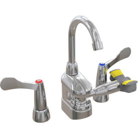 Bradley Deck-Mount Swing-Activated Faucet/Eyewash Unit Wrist Blade Faucet Right Hand S19-500W