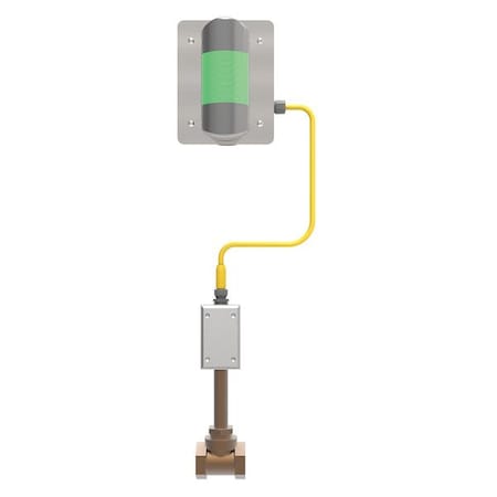 Emergency Signaling System, Galvanized Steel, Silver, For Use With, Shower, Eyewash MPN:S19-322D