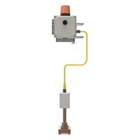 Emergency Signaling System, Galvanized Steel, Amber/Gray, For Use With, Shower, Eyewash MPN:S19-323D