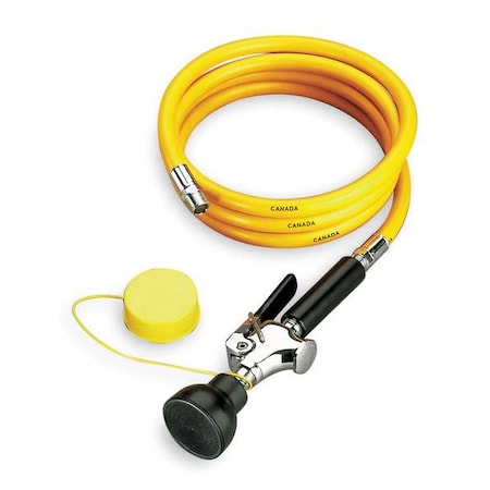 Single Head Drench Hose, Wall Mount, 8 ft. MPN:S19-430A