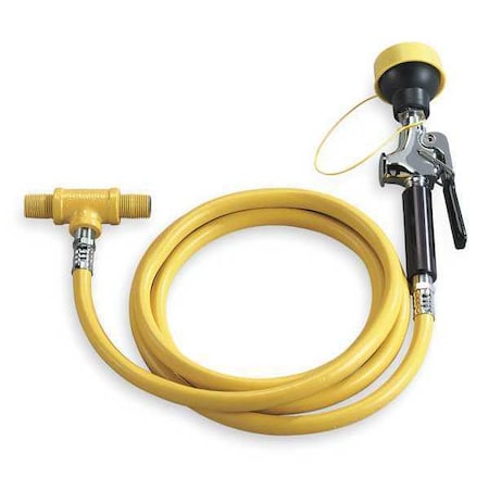 Single Head Drench Hose, Wall Mount, 8 ft. MPN:S19-430EH