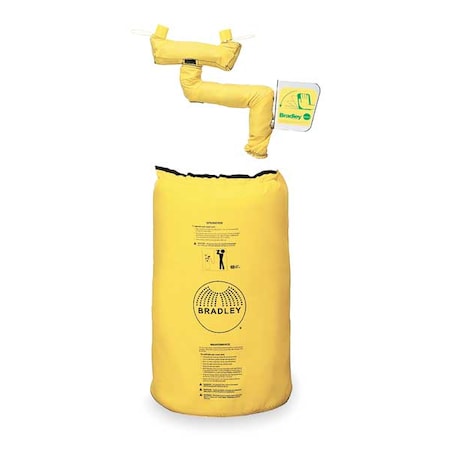 Heating Jacket, Nylon, Yellow, For Use With, Mfr. No. S19-690H MPN:S19-690HR