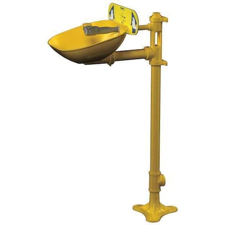 Plumbed Eyewash, Floor Mount, Plumbed, 41 1/2 in H., 15 1/2 in W MPN:S19214EW