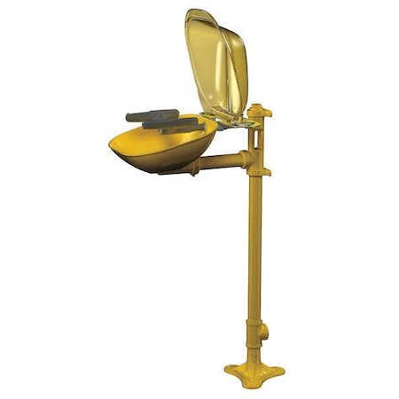 Plumbed Eyewash, Floor Mount, Plumbed, 41 1/2 in H., 15 1/2 in W MPN:S19214PDCFW