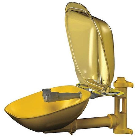 Plumbed Eyewash, Wall Mount, Plumbed, 14 2/3 in H., 15 1/2 in W MPN:S19224PDC