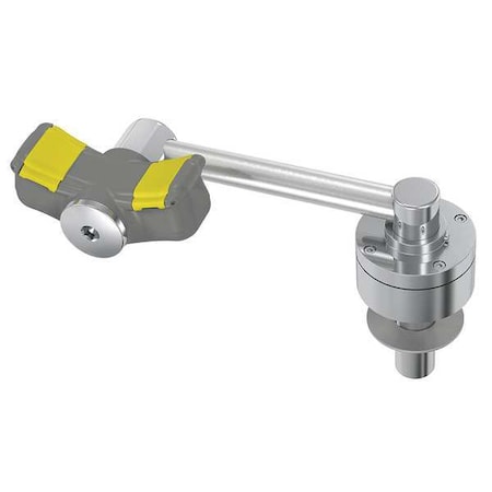 Plumbed Eyewash, Counter Mount, Plumbed, 2 11/12 in H., 7 1/4 in W MPN:S19274C