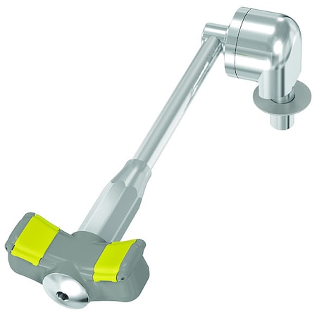 Halo Laboratory Eyewash, Deck Mount, Plumbed, 5 1/4 in H., 9 1/2 in W MPN:S19274HDGR