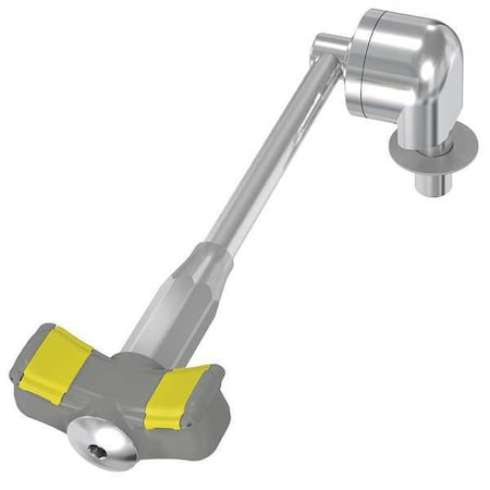 Plumbed Eyewash, Counter Mount, Plumbed, 2 5/12 in H., 4 in W MPN:S19274HD