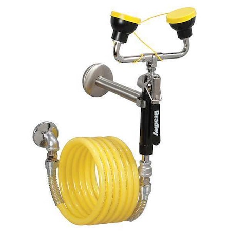 Dual Head Drench Hose, Wall Mount, 12 ft. MPN:S1944011ABC