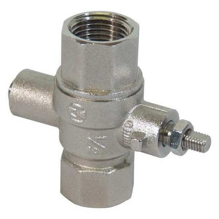 Ball Valve, Stainless Steel, 1/2 in. MPN:S27-328
