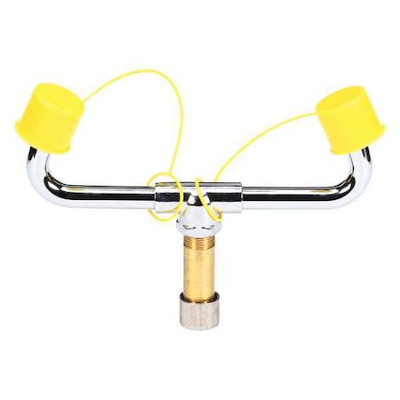 Eyewash Spray Head, Brass, Gray, For Use With, Eyewash Head MPN:S39-394