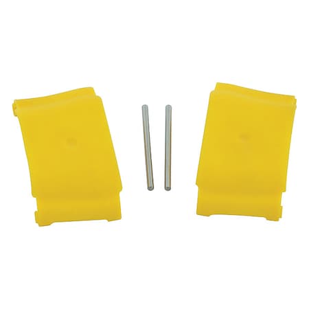 Eyewash Cover Kit, Plastic, Yellow, For Use With, Eyewash MPN:S45-2675GR