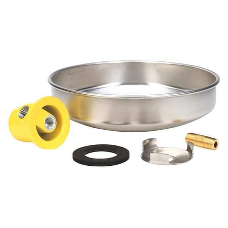 SS Bowl Assy, Aluminum, SS, 10-3/4in MPN:S90-094GR