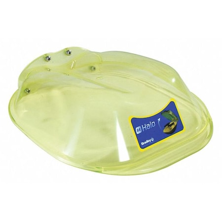 Plastic Bowl Cover Assembly, Plastic, Yellow, For Use With, Eye/Face Wash MPN:S90-390GR
