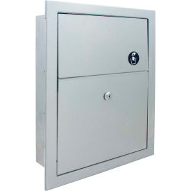 Bradley Corporation Recessed Napkin Disposal Stainless Steel - 4731-150000 4731-150000