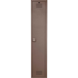 Bradley® 1-Tier 1 Door Wardrobe Locker w/ Padlock Hasp 12