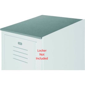Bradley Locker Slope Top ST1845-200 Kit for 3 Lockers 18x45 - Gray ST1845-200